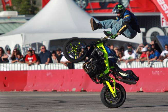 Motorcycle Stunt Rider Nick Brocha